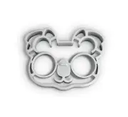 Genuine Fred Koala Funny Side Egg Mold, Durable Silicone can Withstand temper...