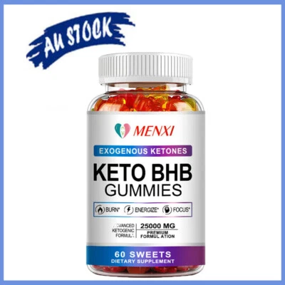 Keto BHB Gummy Weight Loss Ketone Advanced Fat Burner Supplement 60 Gummies