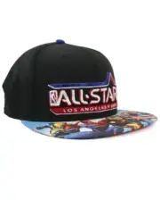 New Era NBA Los Angeles LA All-Star 59fifty Fitted Hat Size 7 1/2 Marvel NWT