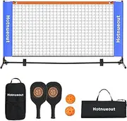 Small Mini Pickleball Net 5FT Portable Game Pickleball Practice Net for Driveway, Outdoor Indoor Pickle Ball Equipment Dink Training Aid