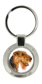 Welsh Terrier Key Ring