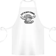Lets Get Fungi Magic Mushrooms LSD Cotton Apron 100% Organic