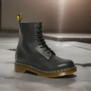 Dr. Martens 1460 W Women's Shoes US 8 Black Nappa