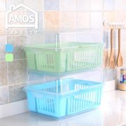 【Amos】塑膠碗盤收納盒