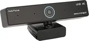 Computer Webcam,4K 30fps Computer Camera Webcam for Calls Conference, 11MP Rotate Freely 360 Degrees Horizontally Autofocus Camera with Conference Microphone