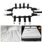 Straps Bed Sheets Buckle Belt Grippers Mattress Clip Elastic Fastener