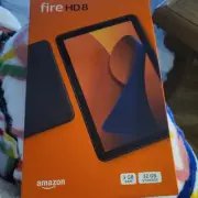 Amazon Fire HD 8 Latest 2024 8" HD tablet with Wi-Fi 3GB / 32 GB, Black, New