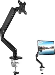 Gadpiparty Ultra Wide Monitor Arm Adjustable Gas Spring Desk Mount for Monitors Sturdy Construction Compatibility Easy Installation