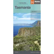 Hema Tasmania Handy Map (11th Edition)
