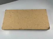 Wood Gas Fired Oven Fire Brick Double Tapered Half brick 230x115x20mm 42% Alumin