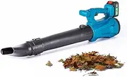 2-in-1 Leaf Blower, Cordless Leaf Blower with 5 Speed ​​Adjustable, Lightweight Powerful Air Blower Garden Blower for Easy Clearing of Leafs, Debris & Waste in Garden, Patio & Drive