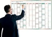 2025 2026 Academic Year Wall Planner A1 Mid Year Calendar Annual Study Chart Large Yearly Planner Aug to Aug Full Academic Year Planning Organizer School Office Work Poster 59.4x84.1cm(Folded)(1Pc)
