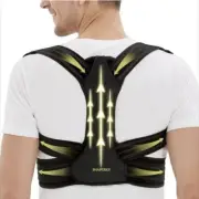 Posture Corrector Unisex- Adjustable Upper Back Brace - Chest Size 36-43 Inch