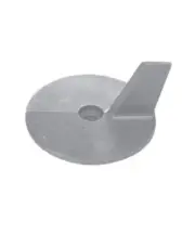 Martyr CM6644537101Z, Zinc Alloy Anode (Honda Anode, Yamaha Cut down Skeg Anode)
