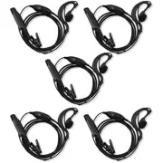 5PCS Earpiece Headset PPT for BAOFENG Radio UV-9R BF-9700 BF-A58 UV-9Rplus