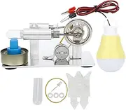 QANYEGN Mini Steam Engine Model, Stirling Engine Model, Stainless Steel Heat Steam Engine for Education Experimental
