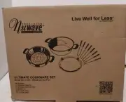Nuwave Ultimate Induction 12 Pc Cookware Set 31121 Steamer Fondue