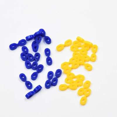 40 Pcs Dental Wedges Elastic Matrix Matrices Rubber Interdental Material 8 Shape