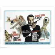 James Bond 007 - From Russia With Love Art Print POSTER 60x80cm NEW