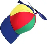 [GAROZATION] Sports Cap Propeller Caps Bonnet Skull Caps for Men Sports Bonnet for Cute Baseball Caps Trendy Hats Summer Sun Protection Hat Dragonfly Hat Rainbow Baseball Hat Blue
