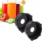 Blender Jar Bottom Bases Cap 2PC, Blender Container Jar Bottom Acessories Part