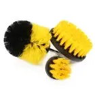 3xDrill Cleaning Brush Power ScScrub Bit Tile Grout Cleaner Diameter 2 3.5 4