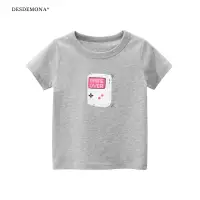 在飛比找蝦皮商城優惠-童裝品牌服裝批發 韓版兒童短袖t恤 孩子衣服夏季兒童
