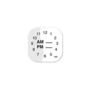 DayMark Day Mark 110063 Move Mark 1 in x 1 in Clock Label