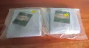 CHARLES CRAFT COUNTED CROSS STITCH 14 COUNT VELOUR FINGERTIP TOWELS LOT OF 2