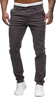 Stretch Golf Pants for Men Slim Fit Casual Joggers Dress Pants Lightweight Business Work Travel Slacks with Pockets