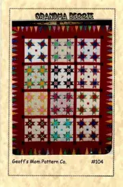 Grandma Bessie Quilt Pattern by Geoff's Mom Pattern Co. 104