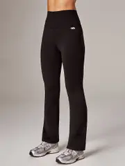 Running Bare Peached Yoga Pants- Black. Women's Yoga Clothing