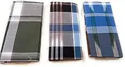 [Cotton Colors] SANGU MARK Men's Cotton Lungies - Pack of 3 (Multicolour, Free Size)_ATBA3, Multicolour, Cotton