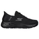 Skechers Go Walk Arch Fit Simplicity [216258BBK] 男 健走鞋 支撐 黑