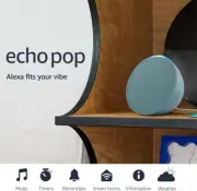 Amazon Echo Pop Smart Speaker Latest 2024 Alexa Full sound New Sealed Teal