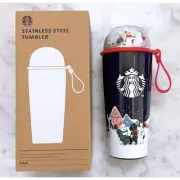 Korean Starbucks Limited 2024 Snow Globe Stainless Horidata Blur