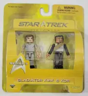*B7) 2008 Star Trek Minimates Diamond Gladiator Kirk & Kor