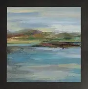 Frame Company Watson Range Northern Shore Square I by Silvia Vassileva, Photo Frame - 5 x 5 Inches, Black