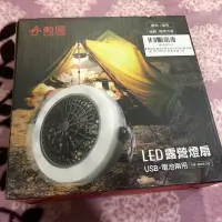 在飛比找Yahoo!奇摩拍賣優惠-【勳風】USB可掛式LED燈露營風扇 HF-B062U