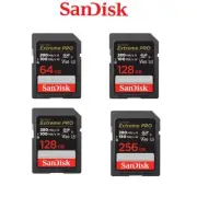 Sandisk Extreme Pro SD Card 64GB 128GB 256GB UHS-II Memory Card 6K Video SDSDXEP
