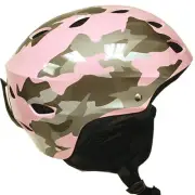 NEW Snowboard Ski Skiing Snow Helmet White Camo Kid Youth Adult XS S M L XL XXL