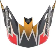 Troy Lee Designs SE5 Lightning Helmet Peak, black-gold for Men Black Gold