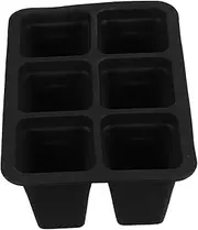 Milisten 6-Hole Silicone Seedling Pot Reusable Plant Growing Trays for Hydroponic Greenhouse and Home