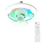 LED E27 Ceiling Fan with Light RGB Ceiling Fan Remote Control (no connector)