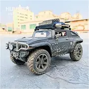 Die-cast 1:24 Old for Hummer HX Concept Simulation Alloy Car Model Static Die-Casting Miniature Vehicle Model Series Present Miniature Vehicle