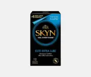 SKYN Elite Non-Latex Extra Lubricated Condoms, 12 Count
