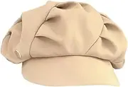 [yuksok] Womens Beret Hat Newsboy Cap Cabbie Driving Hat Casual Peaked Caps Adjustable Pleated Visor Octagonal Hat for Shopping Travel