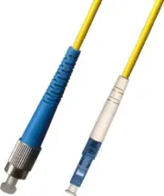 RiteAV 250M (820ft) OS2 FC to LC Fiber Optic Cable Simplex Singlemode