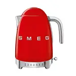 尾牙抽中全新未拆【SMEG】義大利 1.7L大容量電熱水壺-紅色