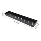 AU (60cm)Shower Caddy Wall Mount Shelf With Hooks Space Aluminium Large Capacity